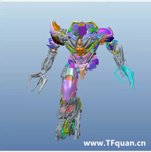 超酷！3D建模威震天