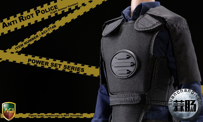 ACI TOYS新品——強力套裝系列 - 防暴警察【輕裝版】