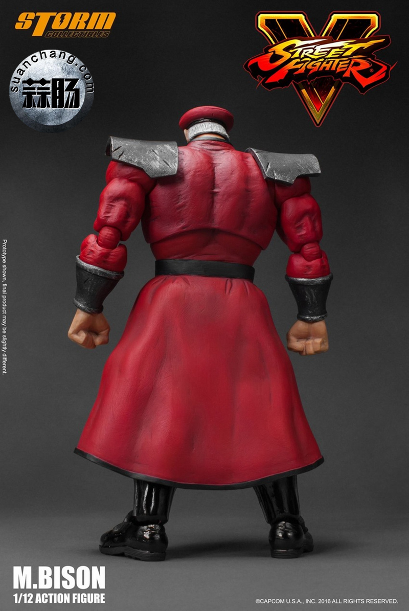 Storm Toys新品街頭霸王5 BOSS - M. Bison拜森