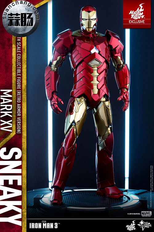 Hottoys醬油機(jī)復(fù)古重涂——《鋼鐵俠3》- MK15 鬼祟復(fù)古涂裝限定版官圖公布