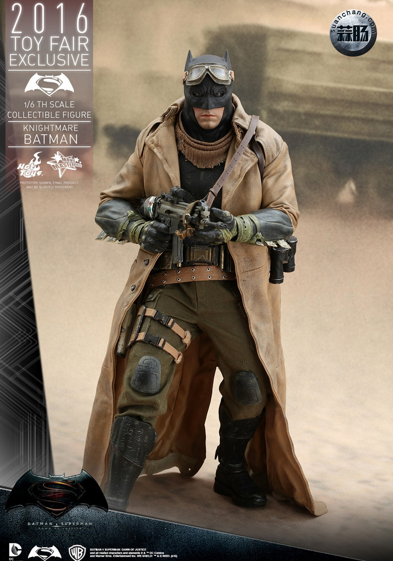 Hottoys 新品：《蝙蝠俠大戰超人》蝙蝠俠 Knightmare噩夢版【會場限定】