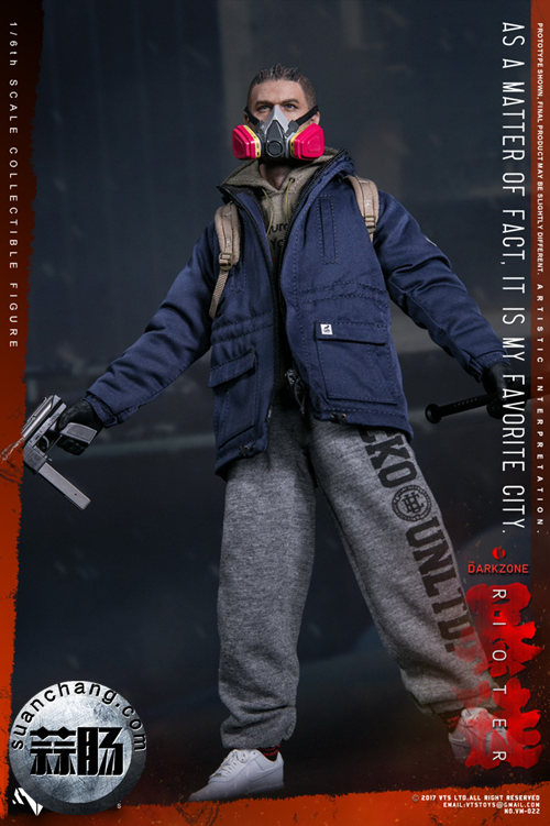 絕地暴徒 / DARKZONE RIOTE來了！！VTS TOYS 1:6新品人偶官圖公布