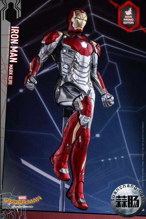 HotToys 新品《蜘蛛俠-返校季》- 鋼鐵俠MK47官圖公布