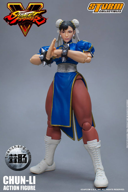 “給你看看我的功夫！” Storm Toys預(yù)告：1/12 《街頭霸王V》春麗  