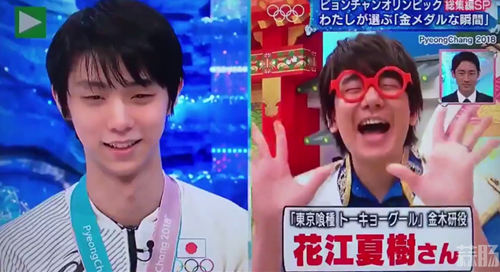 兩只小天使的對(duì)話 金木研采訪花滑選手羽生結(jié)弦！