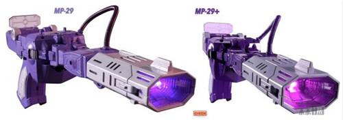 變形金剛 震蕩波MP29+各種版本設定對比圖