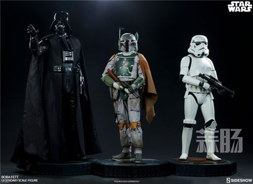 Sideshow公布星戰(zhàn)帝國反擊戰(zhàn) Boba Fett 賞金獵人波霸雕像！