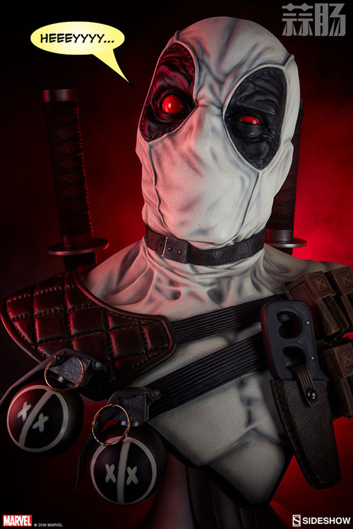 Sideshow 公布 1:1漫畫版X特工隊(duì)白色死侍胸像
