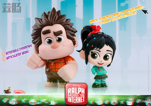 Hot Toys 《無敵破壞王2：大鬧互聯(lián)網(wǎng)》COSBABY (S) 迷你珍 *** 偶套裝