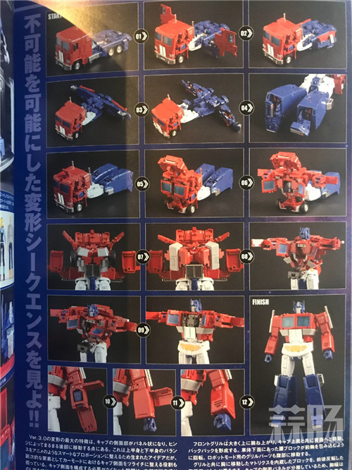 變形金剛MP-44 擎天柱V3變形細節圖公布