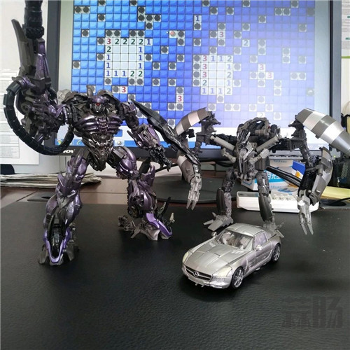 變形金剛Studio Series工作室系列L級震蕩波與V級攪拌者細節圖公開