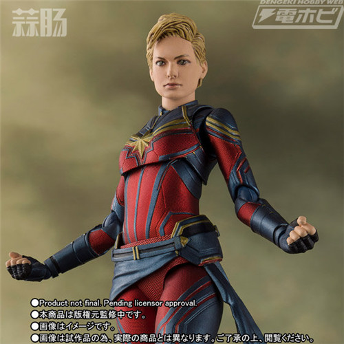 萬代推出SHF《復仇者聯盟：終局之戰》驚奇隊長人偶