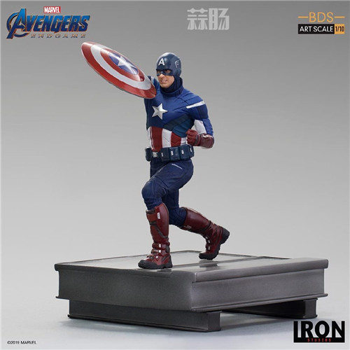 Iron Studios公布《復聯4》1:10美隊VS美隊