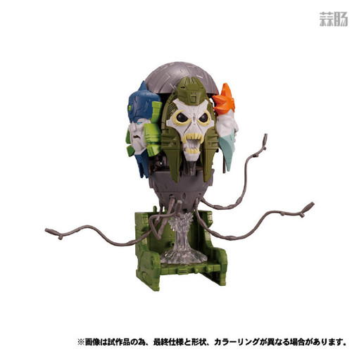 Takara Tomy公開日版Earthrise五面怪官圖 鱷魚精顏色不同