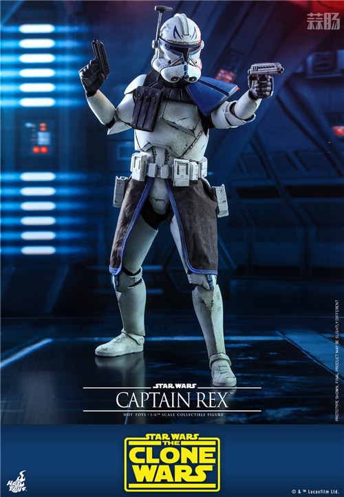 Hot Toys《星球大戰：克隆人戰爭》雷克斯上尉1:6人偶