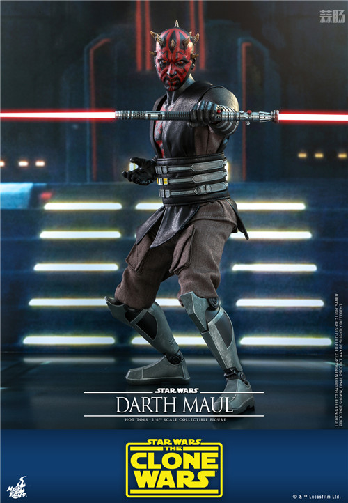 Hot Toys《星球大戰(zhàn)：克隆人戰(zhàn)爭(zhēng)》達(dá)斯·摩爾及科洛桑衛(wèi)兵1:6比例珍 *** 偶
