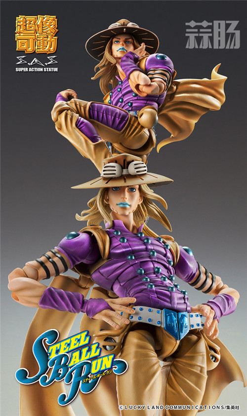 Medicos推出超像可動JOJO《飆馬野郎》杰洛·齊貝林1.5版