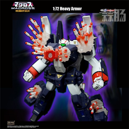 KitzConcept推出《太空堡壘》1/72 VF-1J重型裝甲配件包