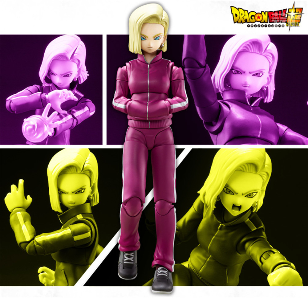 萬代推出SHF《龍珠超》的人造人18號-宇宙生存篇-可動人偶