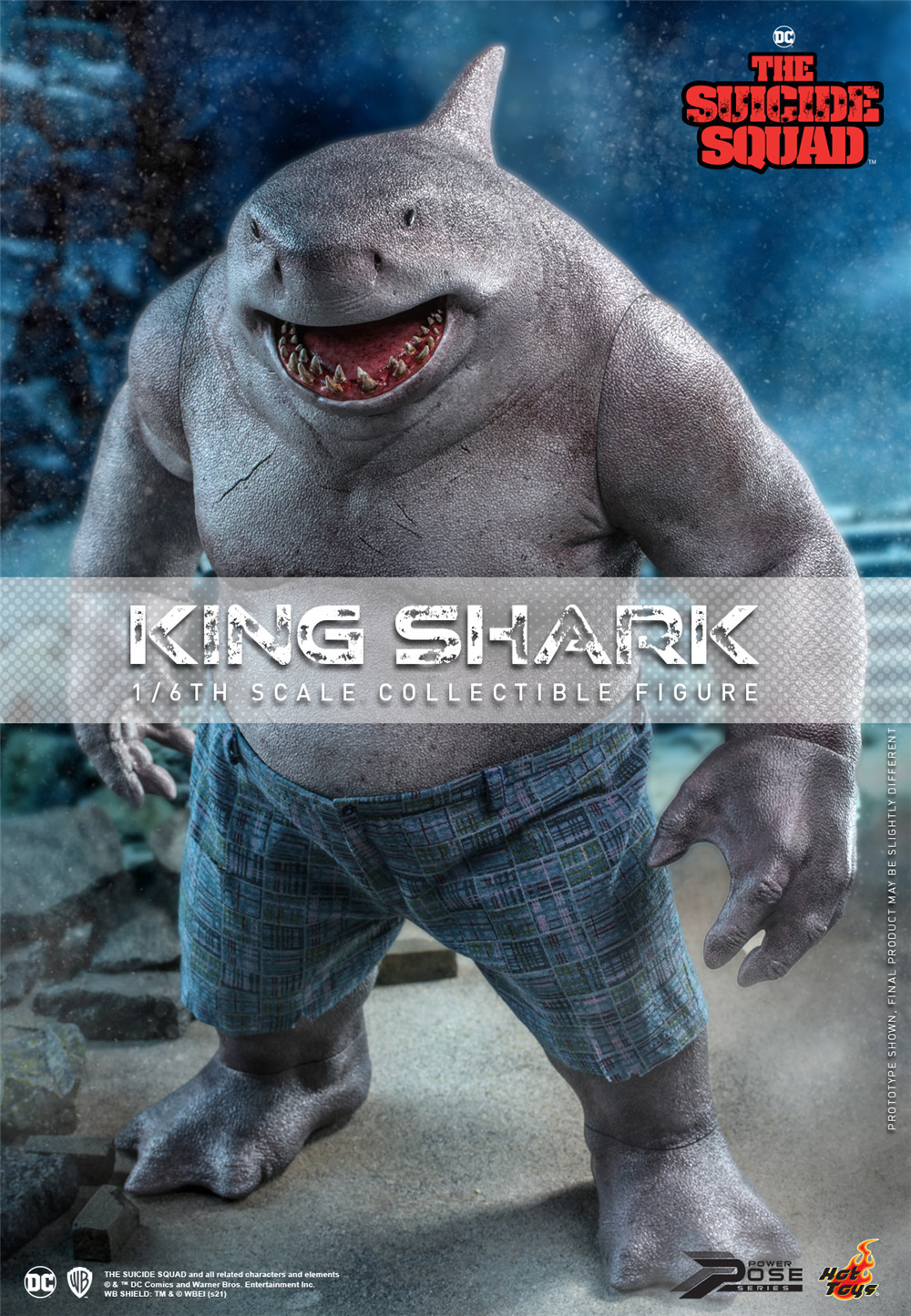 Hot Toys推出《X特遣隊：全員集結》鯊魚王 1:6比例半可動珍 *** 偶