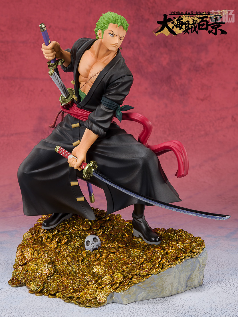 萬代推出Figuarts ZERO《海賊王》羅羅諾亞·索隆-WT100紀(jì)念手辦