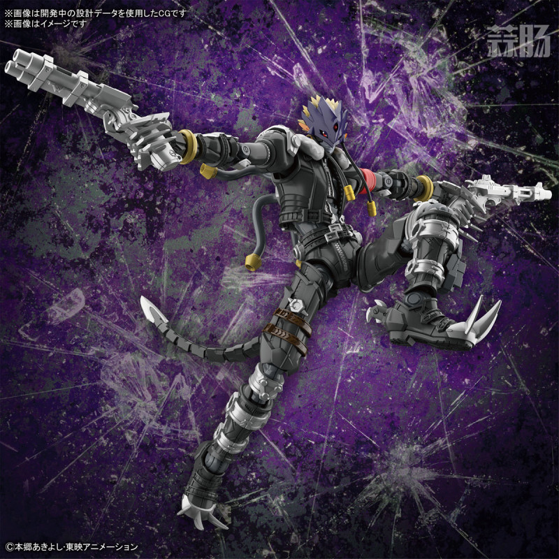 萬代推出Figure-rise SA《數碼寶貝03》墮天地獄獸拼裝模型
