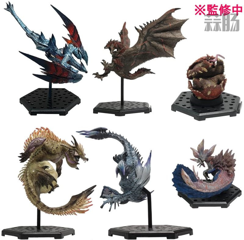 卡普空推出CBF《怪物獵人 崛起》Plus盲盒第21彈 包含透明天彗龍零件