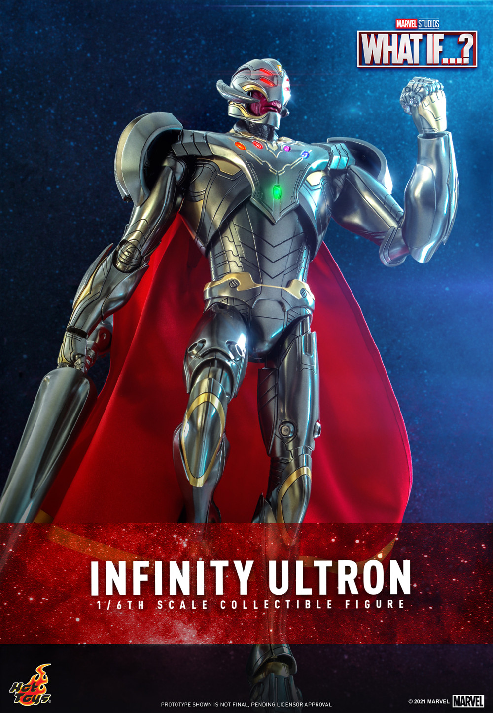 Hot Toys推出《假如…?》無限寶石奧創1:6比例合金珍 *** 偶
