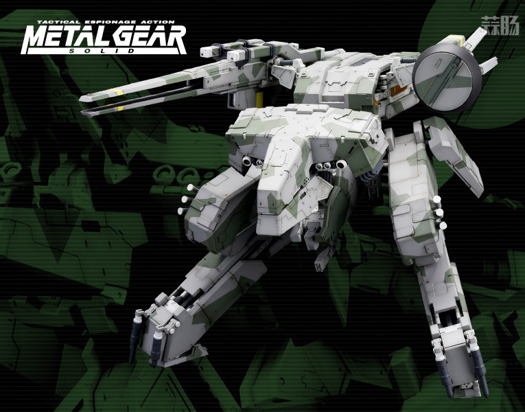 壽屋推出《合金裝備索利得》Metal Gear Rex 1/100拼裝模型