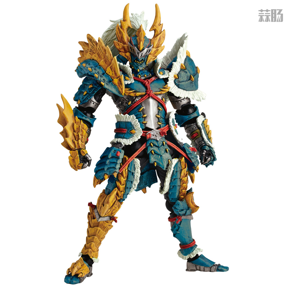 海洋堂推出山口式轉輪科技《怪物獵人》男獵人 雷狼龍裝新版