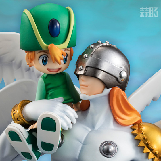 MegaHouse推出G.E.M《數碼寶貝大冒險》天使獸&高石武手辦