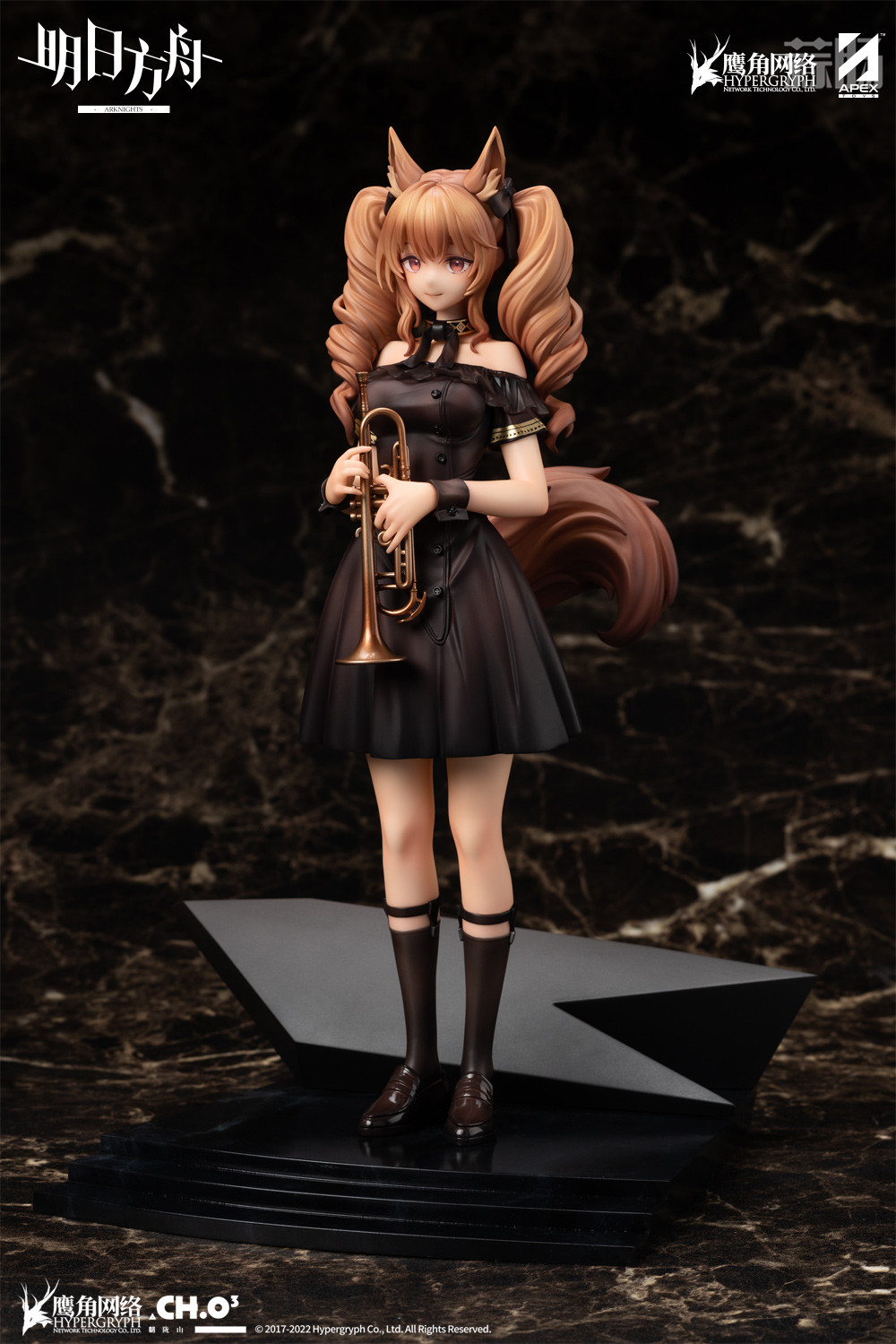 APEX-TOYS推出《明日方舟》安潔莉娜 前航遠歌Ver.1/7手辦