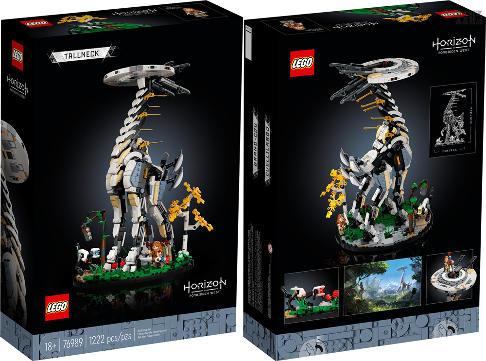 樂高推出LEGO-76989《地平線 西之絕境》長頸獸積木套裝