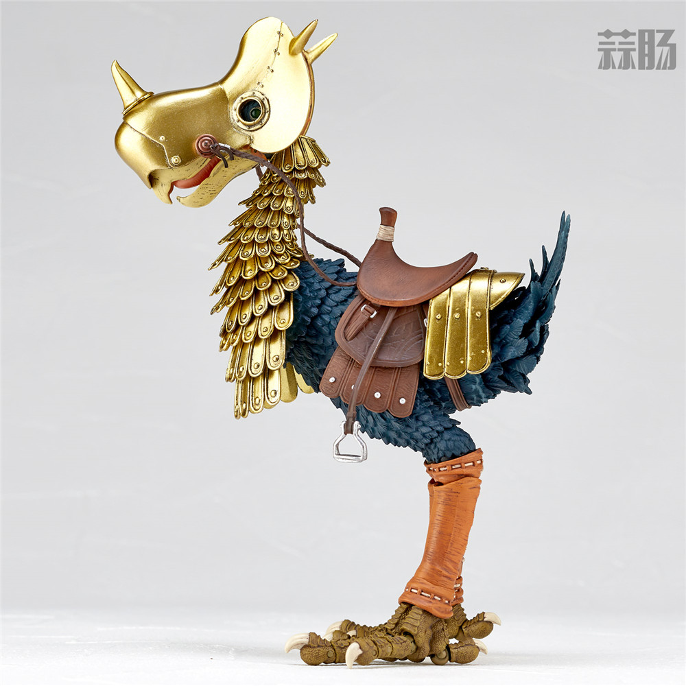 海洋堂推出竹谷式自在置物KT-036《風之谷》鳥馬 王室親衛隊Ver.可動模型