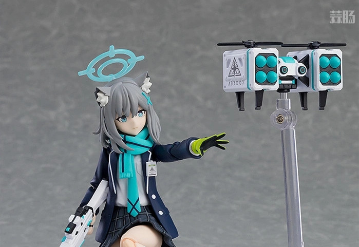 MaxFactory推出figma-567《碧藍檔案》砂狼白子可動人偶