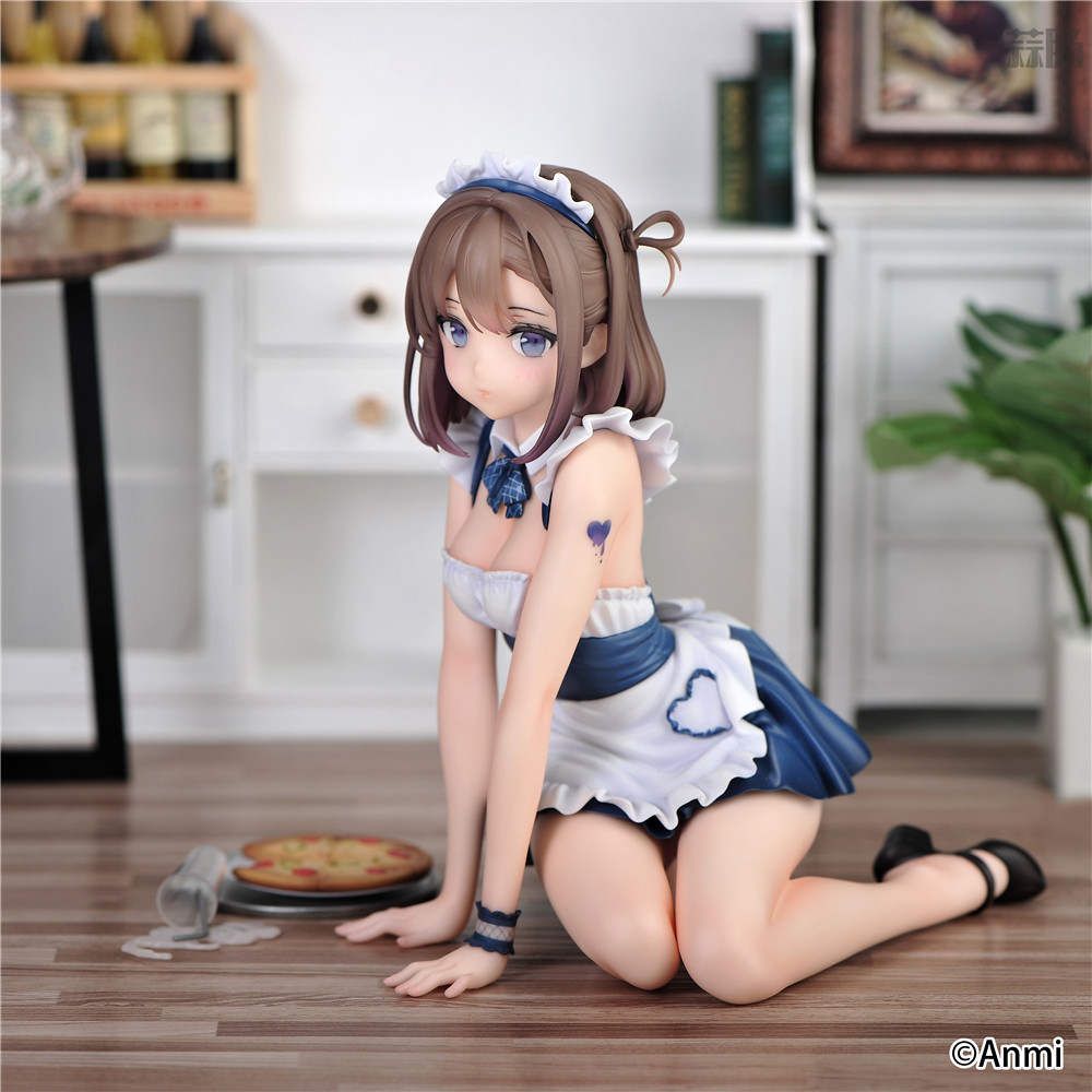 Wings推出插畫(huà)家Anmi原創(chuàng)插畫(huà)“灰色小鳥(niǎo)女仆”1/6手辦