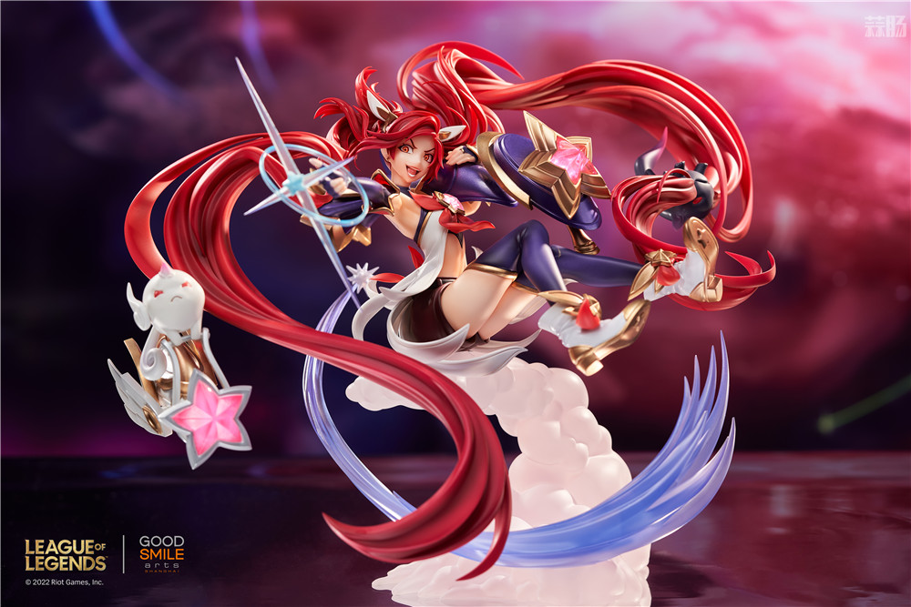 良笑塑美推出《英雄聯盟》星之守護者 金克斯 1/7手辦
