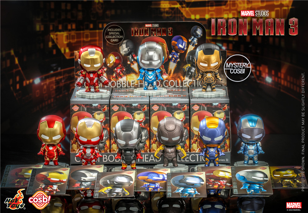 Hot Toys 發布《鋼鐵俠3》電影裝甲系列Co *** i 盲盒?