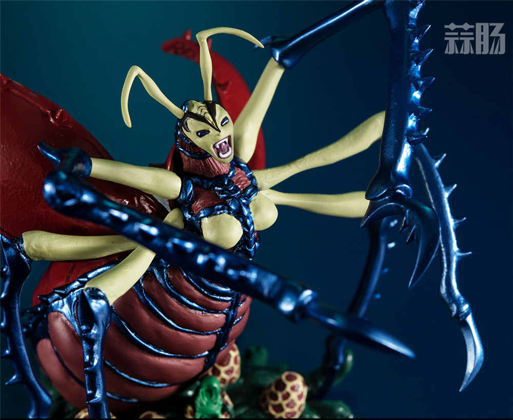 MegaHouse推出怪獸年代記《游戲王DM》昆蟲女王 手辦