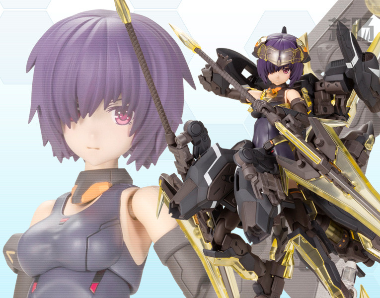 壽屋推出機甲少女黑皙魔鷲 拼裝模型