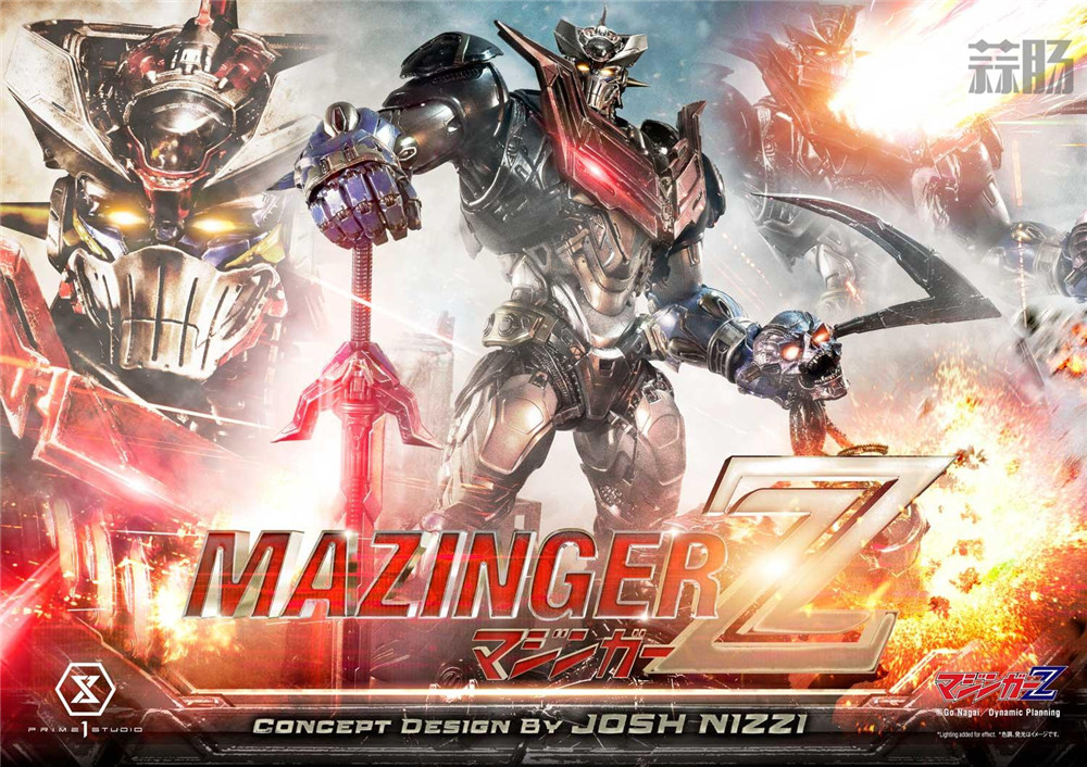 P1S推出UDMMZ-01《魔神Z》魔神Z by Josh Nizzi 雕像
