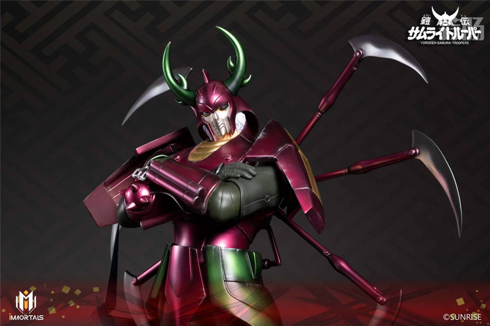 天神工業(yè)推出A.A.C《魔神壇斗士》幻魔將 螺呪羅 1/6雕像