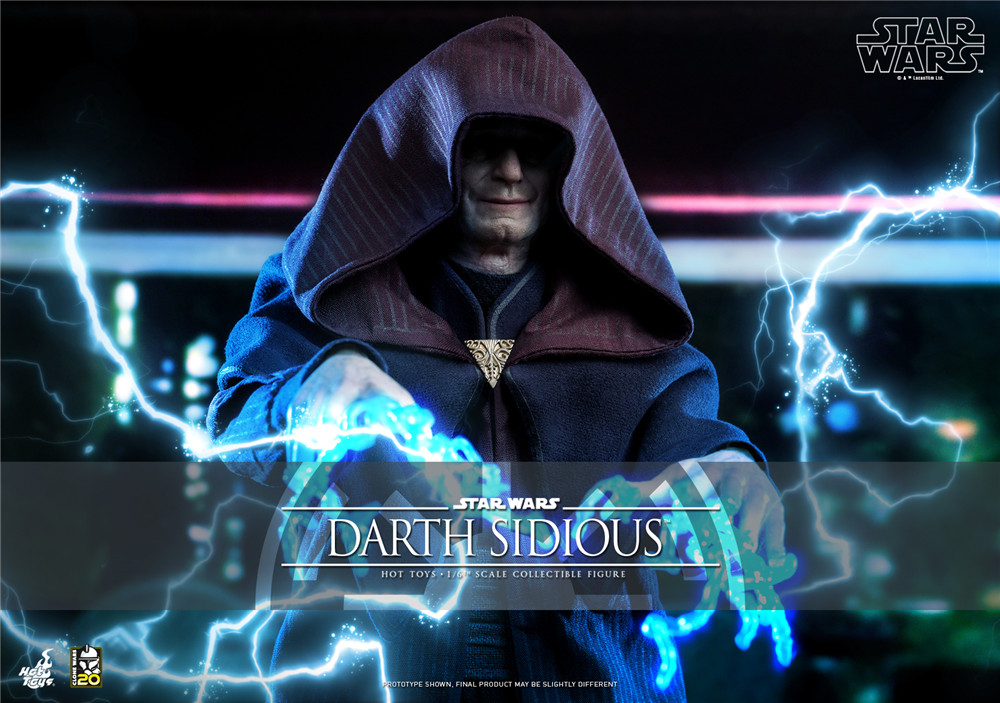 Hot Toys推出《星球大戰：克隆人戰爭》達斯·西迪厄斯和克隆指揮官福克斯1:6人偶