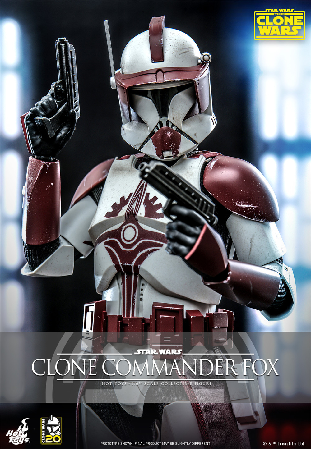 Hot Toys - SWCW - Clone Commander Fox collectible figure_Poster.jpg