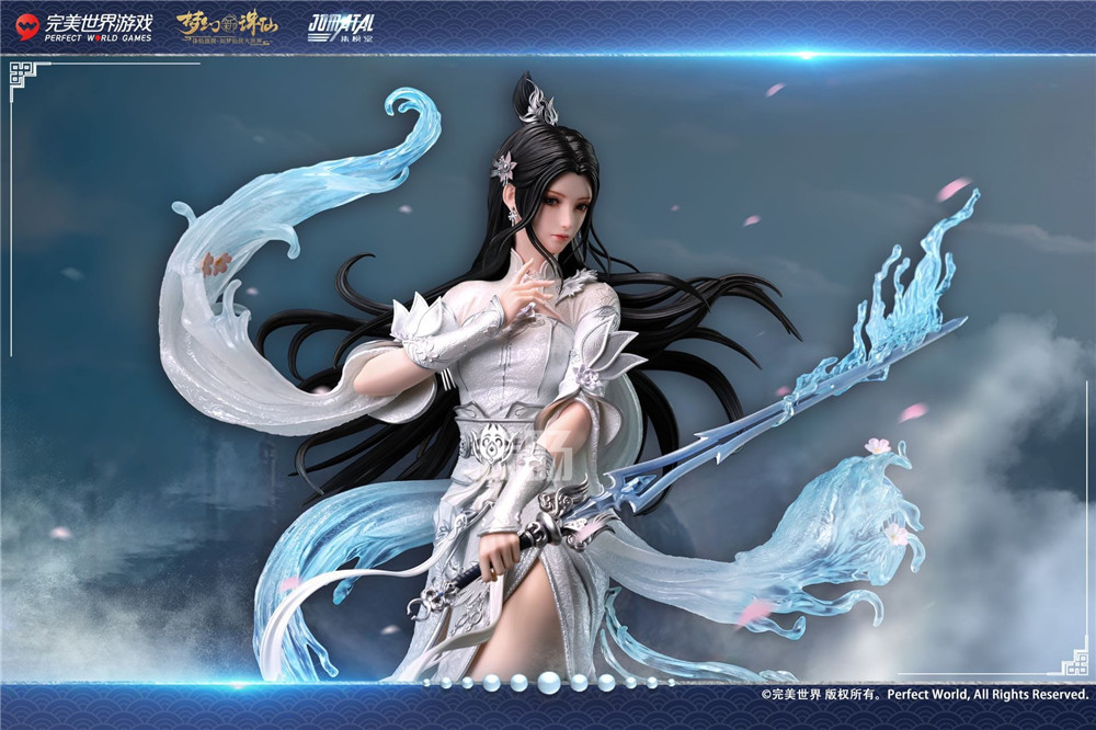 集模堂JOMATAL推出《夢幻新誅仙》陸雪琪 1/4雕像