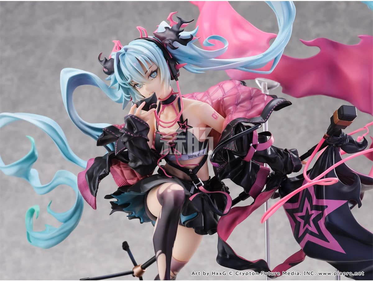 Wing推出HxxG插畫 初音未來 Digital Stars 2022 1/7手辦