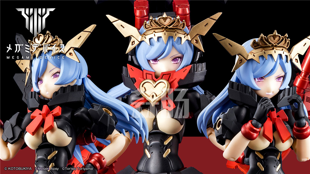 壽屋推出女神裝置 Chaos&Pretty 紅心皇后 拼裝模型