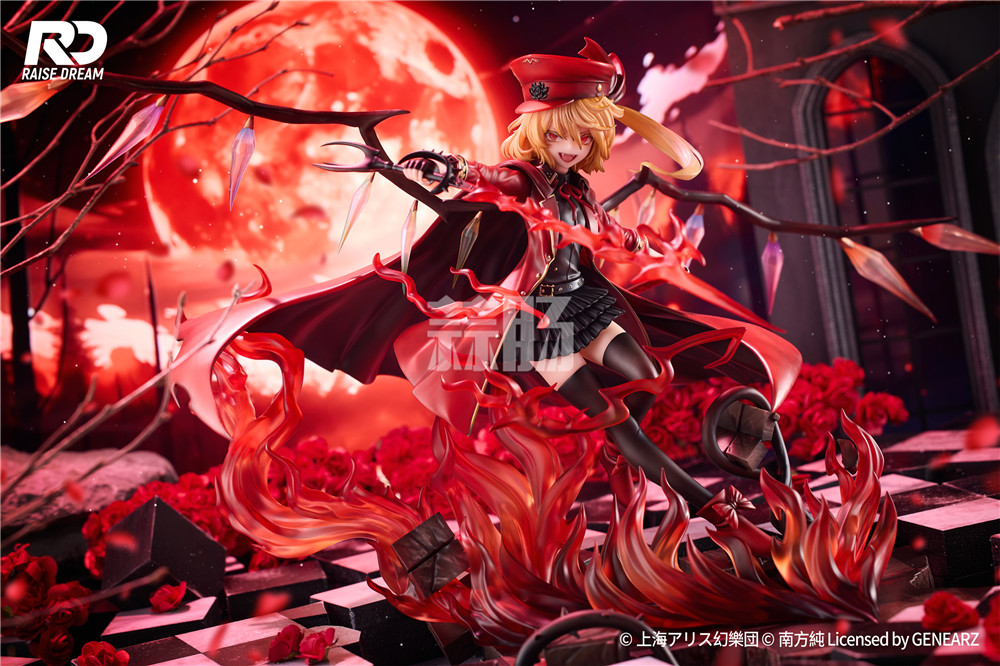Raise Dream推出東方Project 芙蘭朵露·斯卡雷特 軍服Ver.1/6手辦