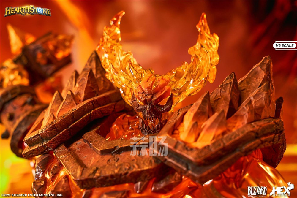 HEX Collectibles推出《爐石傳說》炎魔之王 拉格納羅斯 1/6雕像