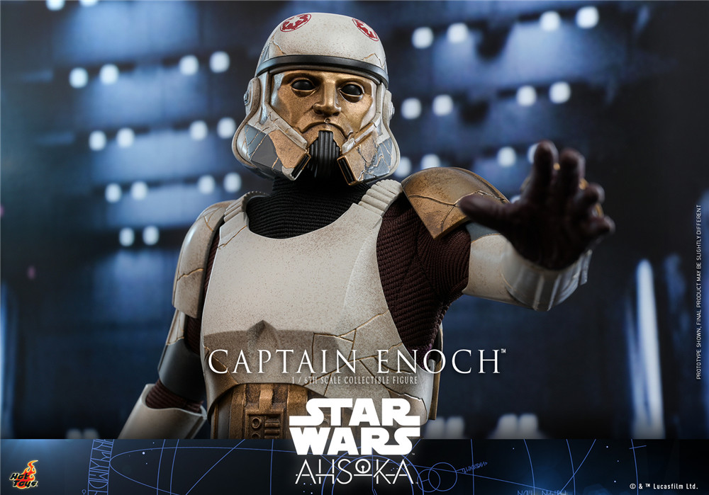 Hot Toys推出《阿索卡》以諾隊長、暗夜士兵1/6人偶